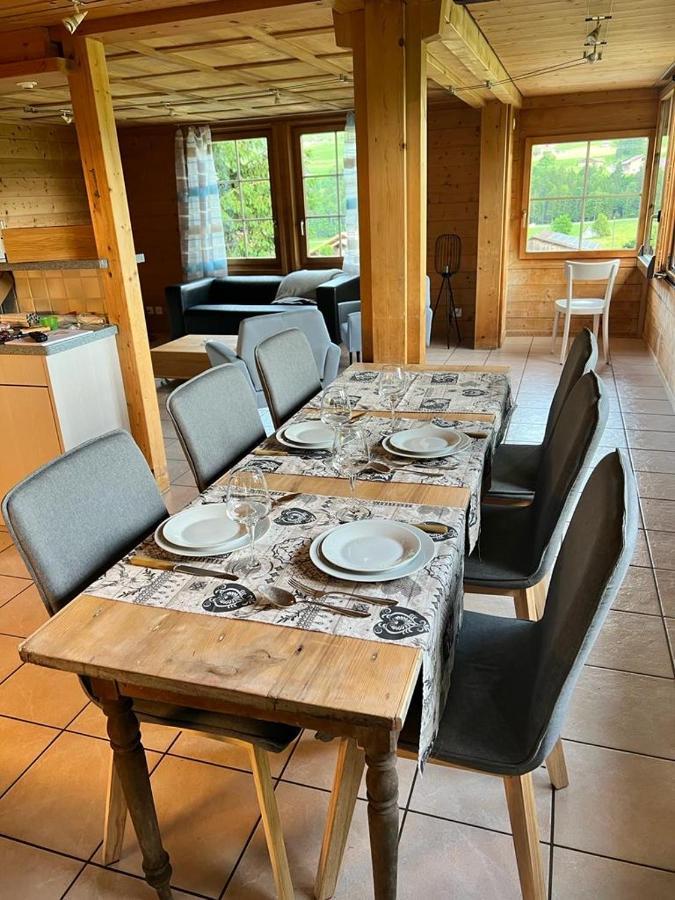 Edelweiss 4 Zi Ferienwohnung In Landhaus Фрутіґен Екстер'єр фото