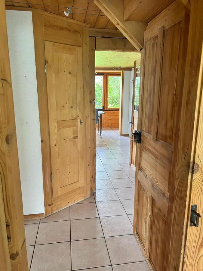Edelweiss 4 Zi Ferienwohnung In Landhaus Фрутіґен Екстер'єр фото