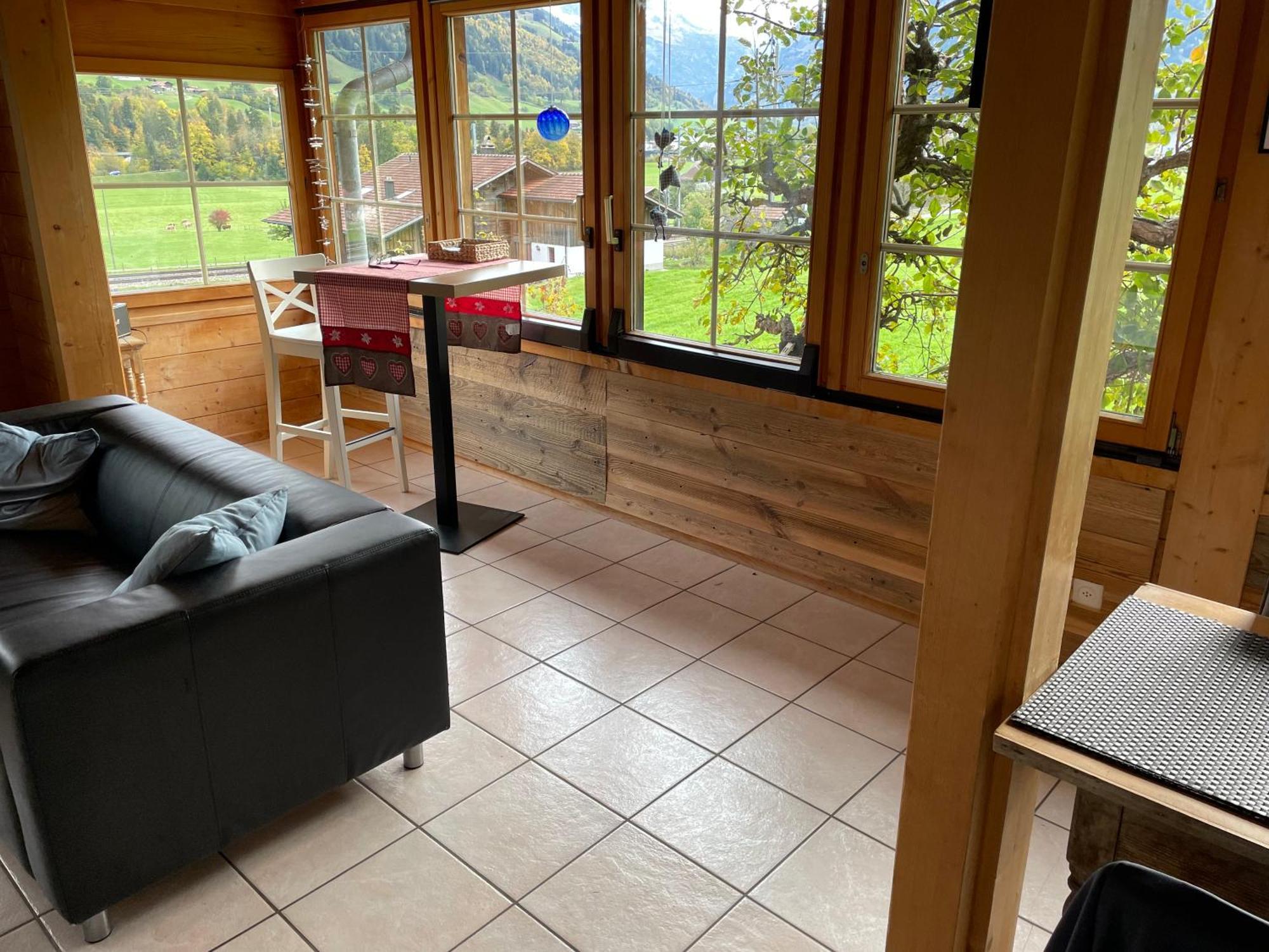 Edelweiss 4 Zi Ferienwohnung In Landhaus Фрутіґен Екстер'єр фото