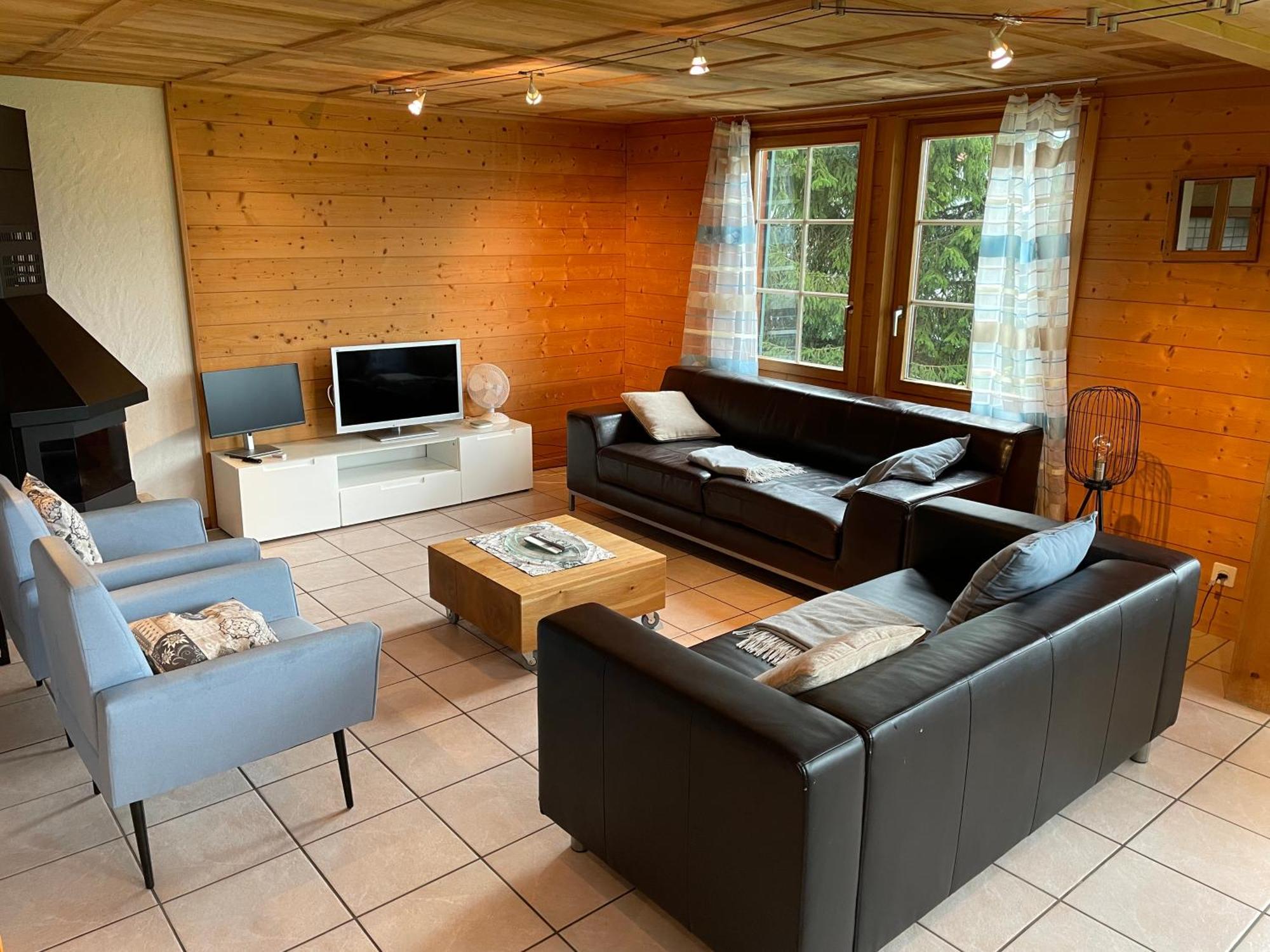 Edelweiss 4 Zi Ferienwohnung In Landhaus Фрутіґен Екстер'єр фото