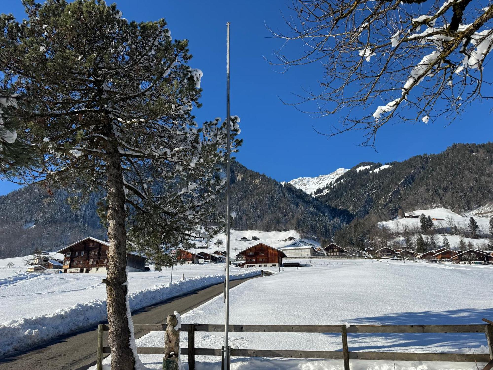 Edelweiss 4 Zi Ferienwohnung In Landhaus Фрутіґен Екстер'єр фото